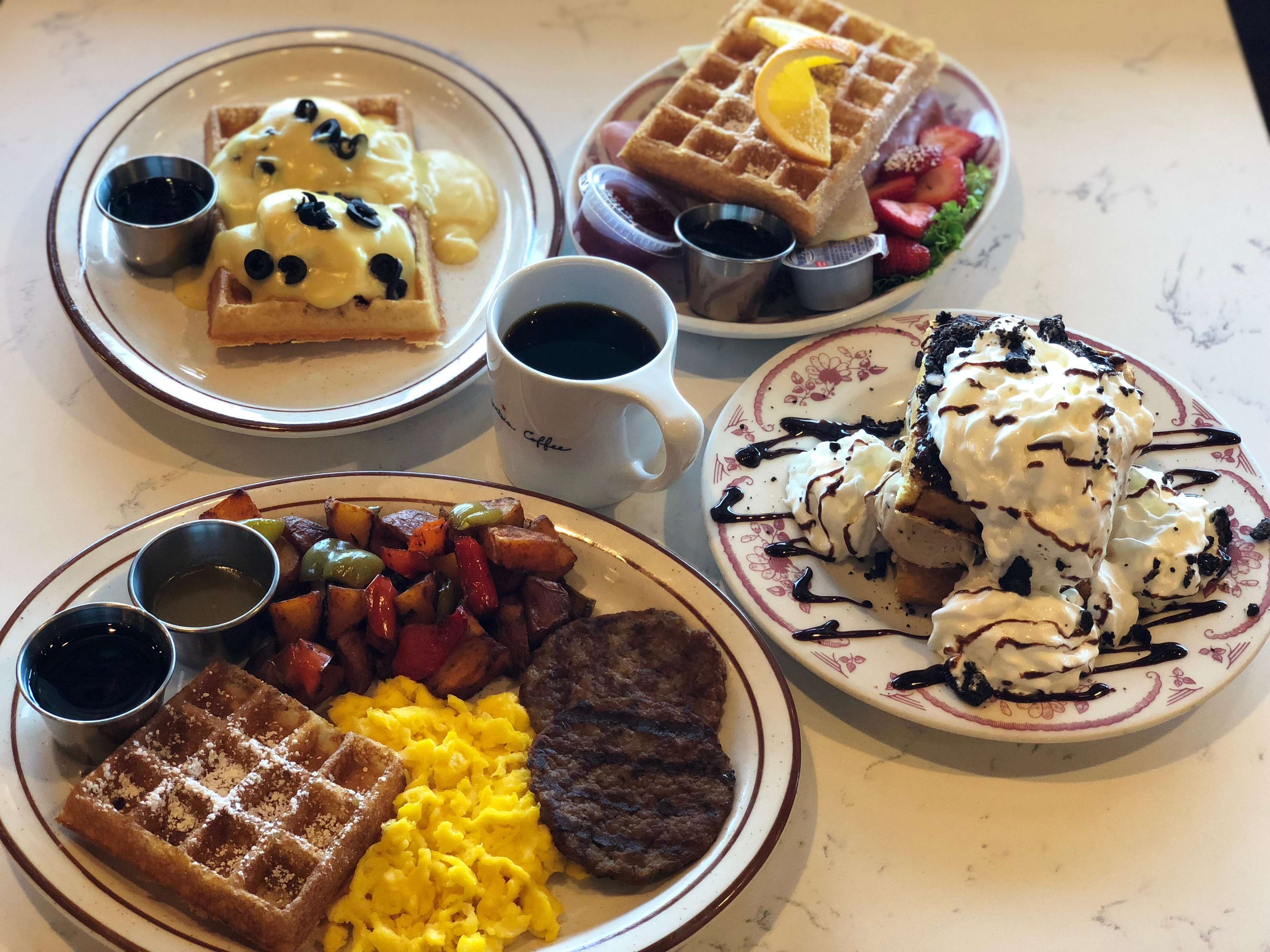 Belgian Waffle Works Arrowhead Pine Rose Cabins
